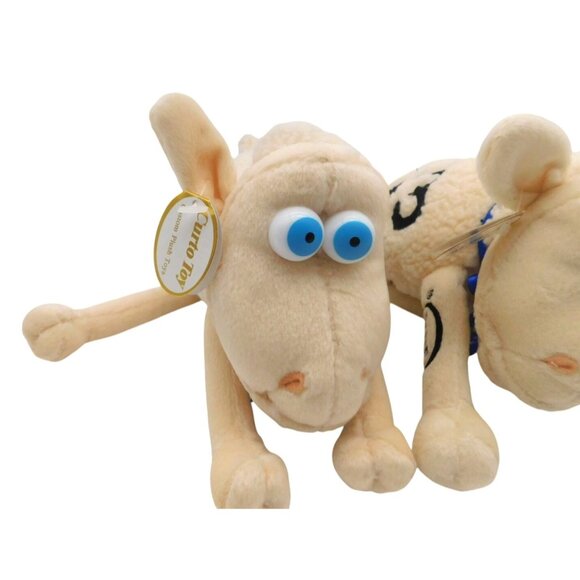 3 Vintage Curto Toy Serta Counting Sheep Plush Lot with Tags 1 13 29 Advertising - Picture 2 of 9